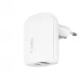 Belkin WCB007vfWH viedtālrunis, planšetdators balts AC ātrā uzlāde iekštelpām