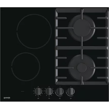 Gorenje GCE691BSC Melns Iebūvējams 60 cm Kombinētais 4 zonas