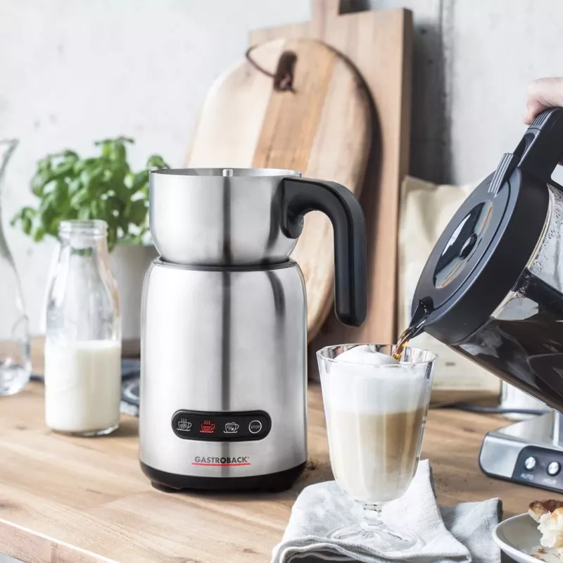 Gastroback Design Milk & Chocolate Advanced Automātiskais Nerūsējošais tērauds