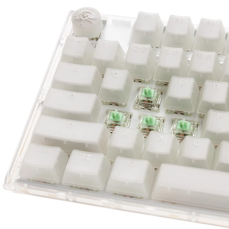 Ducky One 3 RGB tastatūra Gaming USB QWERTY US English balta