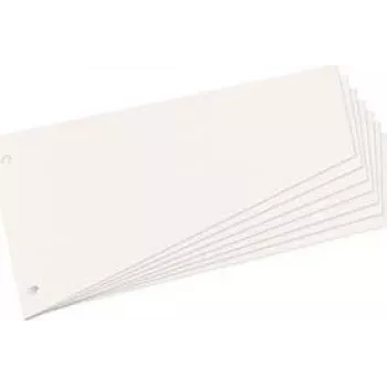 herlitz Sadalītāji, trapecveida, Manila-kartons, balts, A4 formātam, perforēti, 120 x 230 mm, skaidrākai organizācijai (10838506)