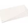 herlitz Sadalītāji, trapecveida, Manila-kartons, balts, A4 formātam, perforēti, 120 x 230 mm, skaidrākai organizācijai (10838506)