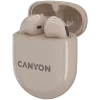 Canyon Bluetooth austiņas TWS-6 Gaming režīms/BT 5.3 bēšs mazumtirdzniecībai (CNS-TWS6BE)