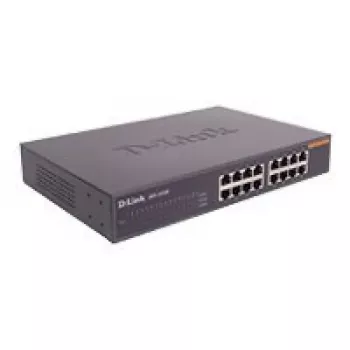D-Link DES-1016D Nepārvaldāms, 16 portu 10/100 Mb/s slēdzis SOHO/darba grupai