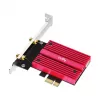 Iekšējā WLAN Bluetooth tīkla karte Cudy WE9300S PCIe, Wi‑Fi 7 (802.11be) Tri‑band 2.4/5/6 GHz, 5765 Mbit/s, Bluetooth 5.4, ārējā 2x2 antena