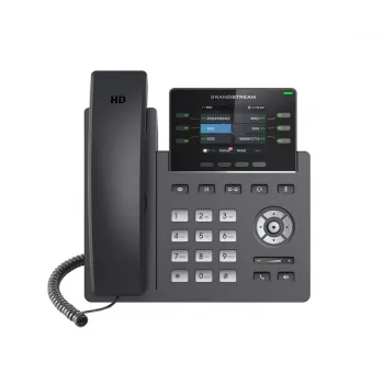 IP tālrunis Grandstream GRP2613W melns 4 līnijas TFT 2.4 collas