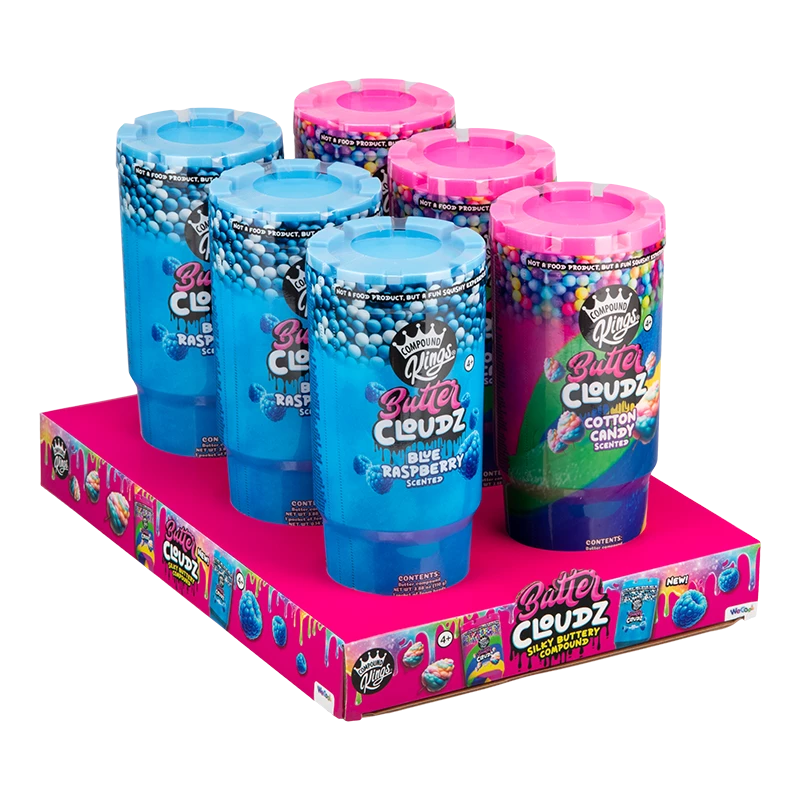 Glāžu WECOOL Butter Cloudz sortimenta, jauktās krāsās, iepakojumā 6 gabali
