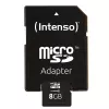 ATMIŅA MICRO SDHC 8GB C10/W/ADAPTER 3413460 INTENSO