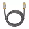 HDMI kabelis IBOX HD08 2 m, HDMI Type A tēviņš–tēviņš, HDMI 2.1, sudraba