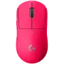 Bezvadu spēļu pele Logitech PRO X SUPERLIGHT 2C rozā