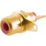 RCA savienotājs ShiverPeaks BS52091-R Gold, vīrišķais