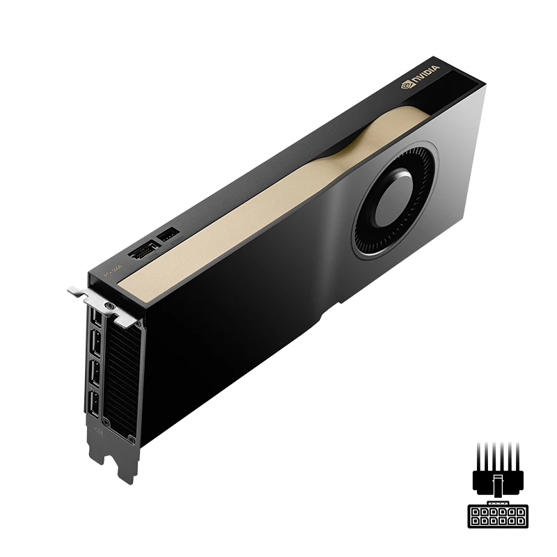 Darbstacijas grafiskā karte PNY RTX 5000 Ada — 32 GB GDDR6, 256 bitu, PCIe 4.0, 4x DisplayPort, 250 W