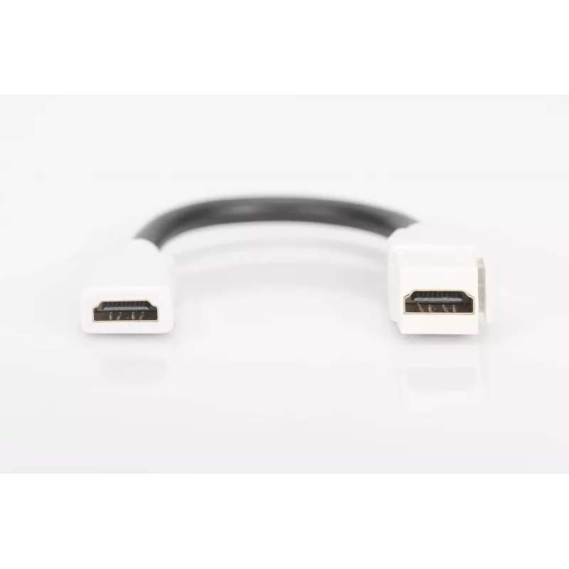 Digitus HDMI 2.0 Keystone Module with 12 cm kabelis (Female/Female)