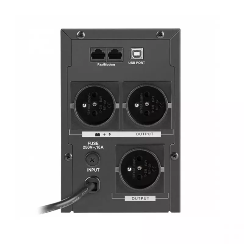 Armac O/1500E/LCD nepārtrauktās barošanas avots (UPS) Line-Interactive 1.5 kVA 3 AC kontaktligzdas