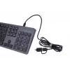 vadu tastatūra CK-400 melni pelēka