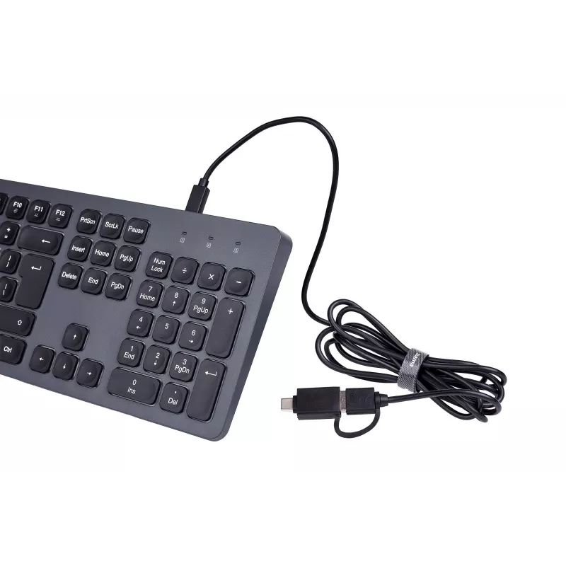vadu tastatūra CK-400 melni pelēka