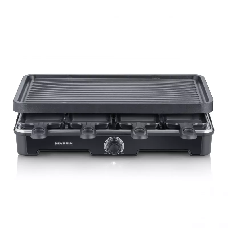 Raclette grils Severin RG 9670 8 personām 1400 W melns