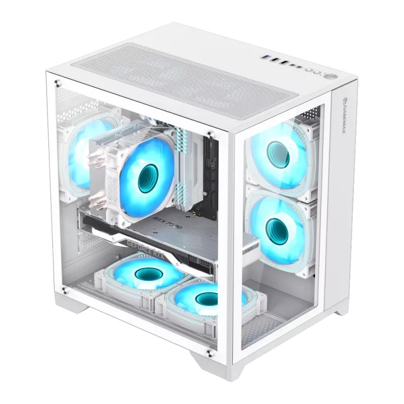Gamemax | Korpuss | INFINITY MINI WH | M-ATX