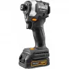 Bezvadu triecienatslēga DCF85ME2GT, 18 V, 1/4 inch, McLaren dizainā pelēka/melna, 2× POWERSTACK Li-Ion akumulatori 1,7 Ah, T STAK kastē