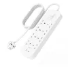 Pārsprieguma aizsargs SurgePlus 8x schuko 2xUSB-C 900J 2m