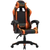 Spēļu krēsls CANYON Core SGCH2 melns/oranžs — ergonomisks dizains, regulējams augstums