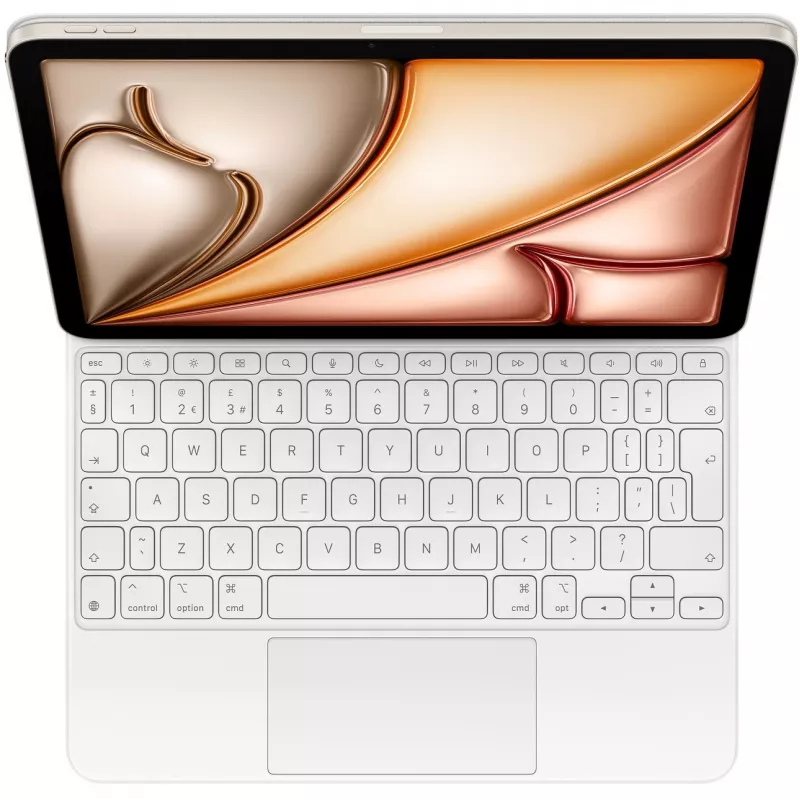 Apple Magic tastatūra QWERTY UK English balta Trackpad