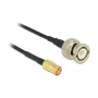 Koaksiālais kabelis DeLOCK 3m BNC/SMB
