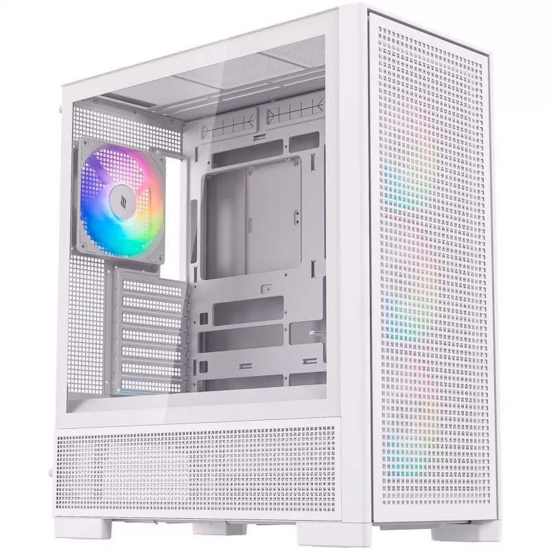PC korpuss Silentware Air 2000 A-RGB balta — mid-tower ar A‑RGB apgaismojumu (AIR2000balta)