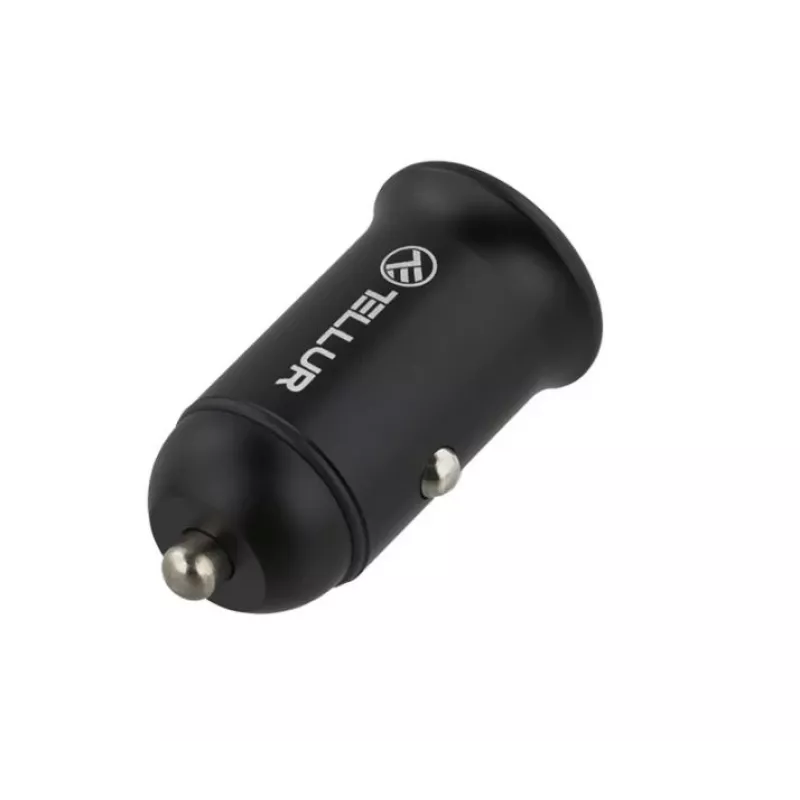 Autolādētājs Tellur PD60W QC30W T-MLX43921 — 60W PD un 30W QC ātra uzlāde transportlīdzekļiem