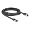 Tīkla kabelis DeLOCK 80573 RJ-45 Cat8.1 3 m Melns