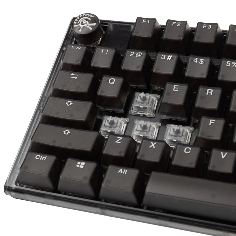 Ducky One 3 Aura TKL tastatūra Gaming USB QWERTY US International Black
