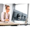 Novus 990+4018+000 monitora stiprinājums / statīvs 68.6 cm (27) rakstāmgaldam Melns