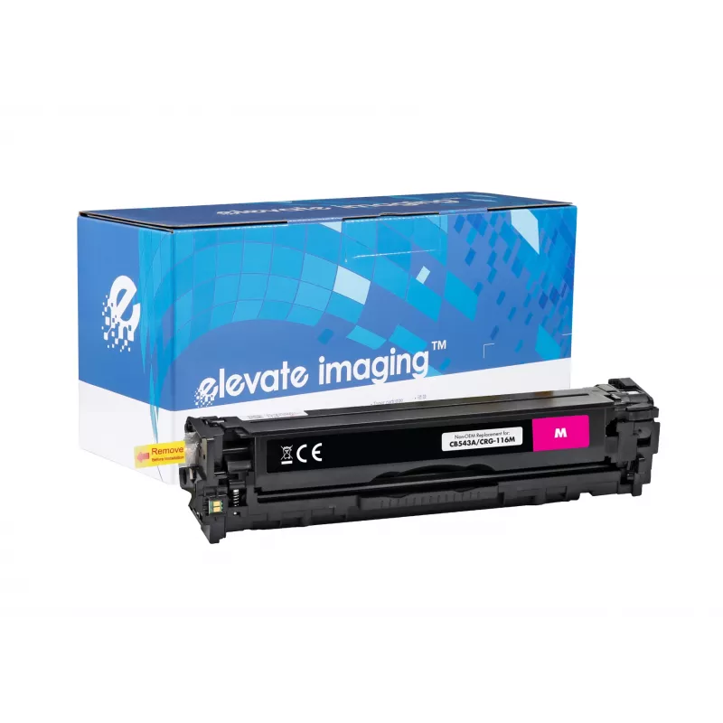 Toner kasetne CB543A fuksīna krāsā priekš HP