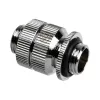 Adapter BitsPower TA-GMALP1622-GS — datora dzesēšanas sistēmas adapteris, sudraba krāsa, 1/4 collu vītne, 2 gab. iepakojumā