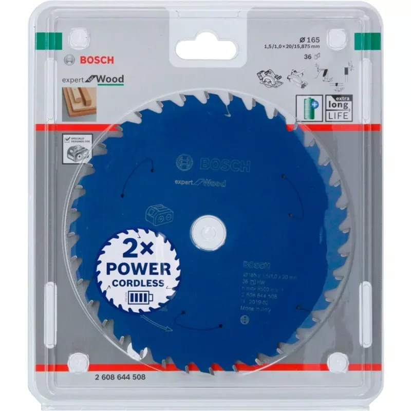 Bosch 2 608 644 508 ripzāģa asmens 16.5 cm 1 gab.