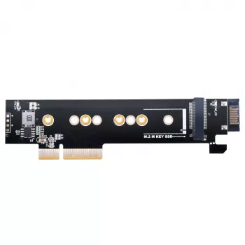 Silverstone SST-ECM28 M.2/SATA adapterkarte, PCIe 4.0, 1x M-Key, 1x SATA