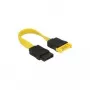 SATA kabelis DeLOCK 0.1m 2xSATAIII