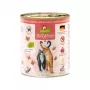 Mitrā kaķu barība Fox4Pets GRANATAPET DeliCATessen Tītars un garneles, bez graudiem, 800 g, pilnvērtīga barība pieaugušiem kaķiem