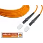 Lightwin augstas kvalitātes dupleksais optiskās šķiedras komutācijas kabelis, MM OM2, MTRJ - MTRJ optiskās šķiedras komutācijas kabelis (LDP-50 MTRJ-MTRJ 3.0)