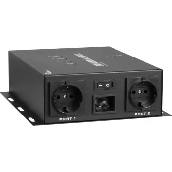 Strāvas sadales iekārta INTER-TECH IPC PDU SA-0416EU 16A ar 4 pārslēdzamām rozetēm