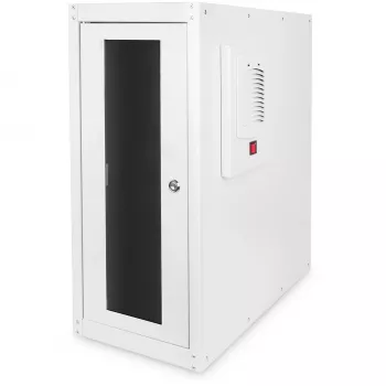 Digitus datora korpuss ar iebūvētu filtra ventilatoru un izlīdzinošām kājām