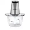 Elektriskais virtuves smalcinātājs HEINRICH'S HMZ 8850, 500 W, 2 L bļoda, 4 asmeņi, tehnopolimērs, sudraba