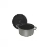Cocotte Staub 20 cm pelēks čuguna katls