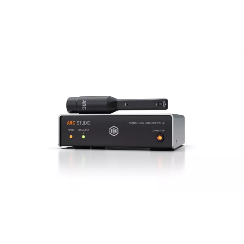 ik multimedia ARC Studio IP-ARC-STUDIO-IN tuvlauka studijas monitora skaļruņi 50W, 50 Ω izeja, 24 bitu/96 kHz, melni, 465 g