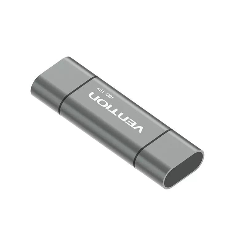 Vention USB3.0 daudzfunkciju karšu lasītājs pelēks metāla tipa