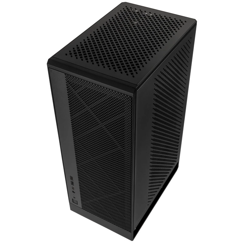 SilverStone ALTA G1M - microATX tornis - micro ATX - bez barošanas bloka (SFX12V/SFX-L12V) - Melns - USB/Audio