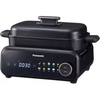 Panasonic 4-in-1 NF-GM400KXE daudzfunkciju katls, tvaicētājs, grils, melns, 4-in-1 funkcijas