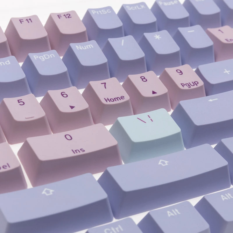 Taustiņu komplekts Ducky Macaron PBT Doubleshot 133 taustiņi mehāniskajām tastatūrām, Ducky DCA132-USMACOEPD1