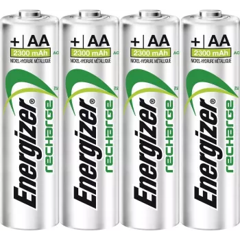Energizer ACCU Recharge Extreme NiMH AA uzlādējamās baterijas 2300mAh 4 iepakojums
