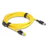 Tīkla kabelis DeLOCK 81252 Melns Dzeltens 3m Cat6